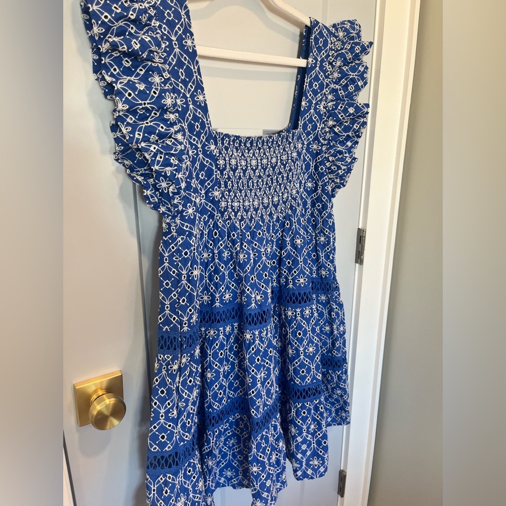 Lilly Pulizter Morrie Ruffle Sleeve Dress - Picture 7 of 13